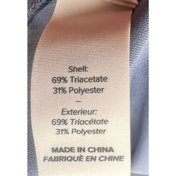 CINQ À SEPT KAYDEN BEADED FLARE PANTS in Slate NWT Size 2 - Picture 8 of 8